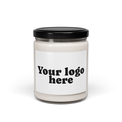 Customizable Relaxing Scented Soy Candle, 9oz Eco-Friendly