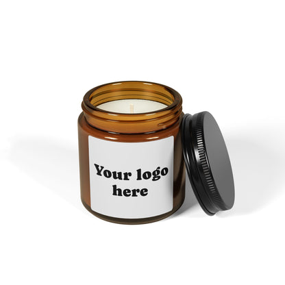 Customizable Scented Soy Candle, Eco-Friendly