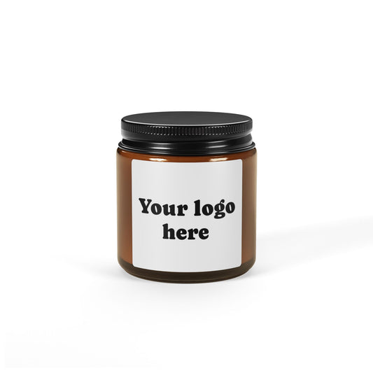 Customizable Scented Soy Candle, Eco-Friendly