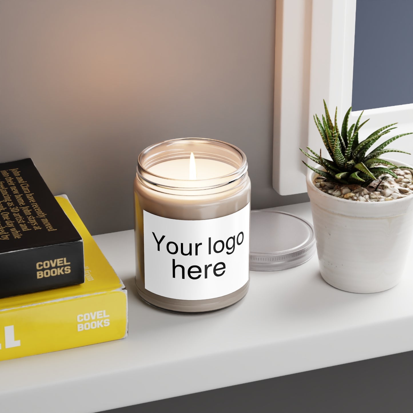 Customizable Relaxing Scented Candles, Aromatherapy 9oz Jar