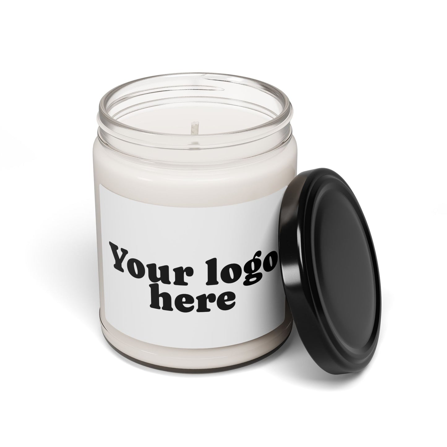 Customizable Relaxing Scented Soy Candle, 9oz Eco-Friendly