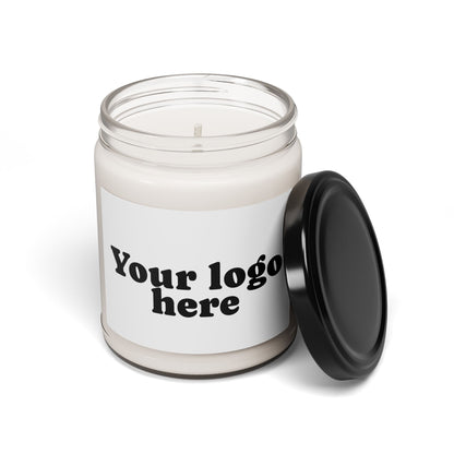 Customizable Relaxing Scented Soy Candle, 9oz Eco-Friendly